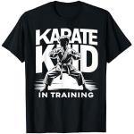 Divertidas camisetas con gráficos de Karate Kid In Training Camiseta