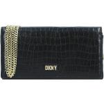 Bolsos negros de piel de moda rebajados DKNY 