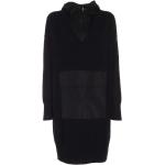 Vestidos negros de viscosa rebajados DKNY talla S para mujer 