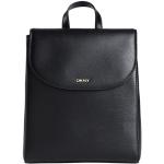 Bolsos medianos negros de cuero DKNY para mujer 