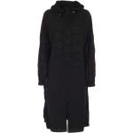Abrigos negros con capucha  rebajados cortavientos DKNY talla S para mujer 