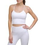 Tops deportivos blancos sin mangas DKNY talla L para mujer 