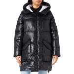 Abrigos negros con capucha  DKNY talla M para mujer 