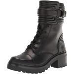 Botas negras de caucho de piel  DKNY talla 38 para mujer 
