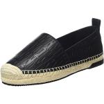 Sandalias planas negras de caucho DKNY talla 37,5 para mujer 