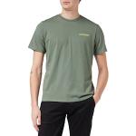 Camisetas verdes de manga corta con logo Dockers talla S para hombre 