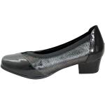 Zapatos negros de goma de tacón Doctor Cutillas talla 39 para mujer 