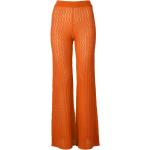 Dodo BAR OR, Wide Trousers Orange, Mujer, Talla: L