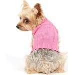 Jeséis rosas de jersey para perros de punto 