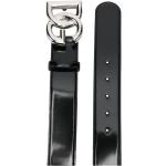 Cinturones negros rebajados largo 80 con logo Dolce & Gabbana para mujer 
