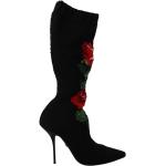 Botas multicolor de cuero de piel  rebajadas cachemira Dolce & Gabbana talla 39 para mujer 