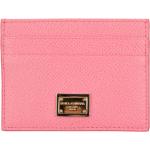 Billetera rosas con logo Dolce & Gabbana para mujer 