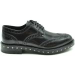 Zapatos negros de cuero con cordones rebajados con cordones formales Dolce & Gabbana talla 37 para mujer 