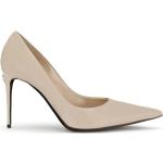 Zapatos beige de cuero de tacón rebajados con tacón de aguja Dolce & Gabbana talla 39 para mujer 
