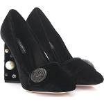 Zapatos negros de tacón rebajados Dolce & Gabbana talla 36 para mujer 