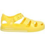 Sandalias planas amarillas de PVC con hebilla Dolce & Gabbana talla 29 infantiles 