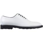 Zapatos blancos de goma con puntera redonda con tacón cuadrado formales Dolce & Gabbana talla 40,5 para hombre 