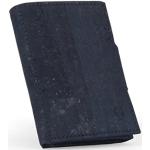 Billetera azules de cuero para navidad con protección RFID para hombre 
