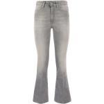 Jeans stretch grises de denim rebajados con logo DONDUP para mujer 