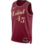 Donovan Mitchell Cleveland Cavaliers City Edition 2023/24 Camiseta Nike Dri-FIT NBA Swingman - Hombre - Rojo