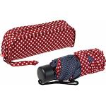 Doppler Mini paraguas de bolsillo, pequeño y ligero, estilo de vida, rojo, 91 cm, Super mini paraguas con abremanos