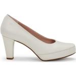 Zapatos blancos de tacón Dorking talla 37 para mujer 