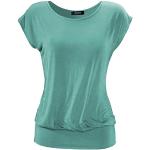 Camisetas verdes de manga corta manga corta con cuello redondo talla XL para mujer 
