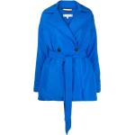 Abrigos acolchados azules neón de poliester manga larga acolchados Tommy Hilfiger Sport talla S para mujer 