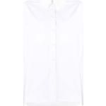 Camisas blancas de algodón doble cuello rebajadas Jil Sander talla M para mujer 