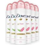 Desodorantes sin alcohol con granada spray Dove 