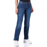 Dr Denim Dixy Straight Jeans, Eyrie Dark Blue, S/30 para Mujer