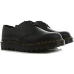 Zapatos oxford negros de piel rebajados de invierno de punta redonda formales Dr. Martens talla 46 para hombre 