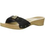 Dr. Scholl's Shoes Sandalia clásica de Madera sintética, deslizantes Mujer, Estampado De Serpiente Negro, 38 EU