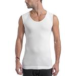 Camisetas interiores deportivas blancas Oeko-tex de verano tallas grandes talla XXL para hombre 
