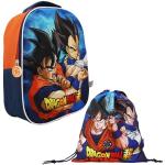 Mochilas escolares multicolor Dragon Ball Goku con aislante térmico infantiles 