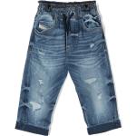 Jeans desgastados infantiles azules de poliester rebajados desgastado Diesel Kid 12 meses 