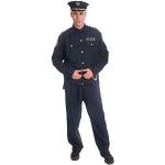 Disfraces azules de policía Diseños de parches 