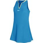 Vestidos azules de poliester de tenis Nike Dri-Fit talla S para mujer 