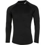 Camisetas deportivas negras de piel manga larga con cuello alto Nike Dri-Fit talla L para hombre 