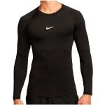 Camisetas deportivas marrones manga larga Nike Dri-Fit talla L para hombre 