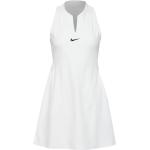 Vestidos blancos de poliester de tenis Nike Dri-Fit para mujer 