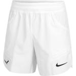 Pantalones cortos deportivos blancos de poliester Nike Dri-Fit talla XL de materiales sostenibles para hombre 