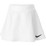 Faldas pantalón infantiles blancas de poliester de punto Nike Dri-Fit para niña 