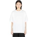 Dries Van Noten, Camiseta de Algodón Oversize White, Mujer, Talla: M
