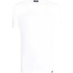 Camisetas blancas de algodón de algodón  de verano Dsquared2 talla XL para hombre 