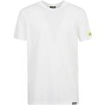 Camisetas blancas de algodón de algodón  tallas grandes informales con logo Dsquared2 talla XXL para hombre 