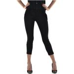 Pantalones chinos negros de lana rebajados Dsquared2 talla S para mujer 
