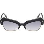 Gafas negras de acetato de sol rebajadas Dsquared2 talla 6XL para mujer 