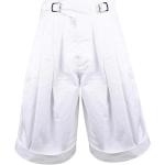Shorts blancos de algodón rebajados Dsquared2 para mujer 
