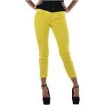 Vaqueros y jeans amarillos de algodón rebajados Dsquared2 talla S para mujer 